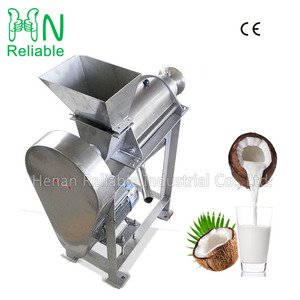 Machine industrielle électrique en acier inoxydable pour l'extraction de jus d'orange et de lait de coco, haute capacité - Product Image 1