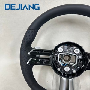 Volant de <span class=keywords><strong>voiture</strong></span> pour Mercedes-Benz CLASS W205 W204 W222 W463 W464 AMG GLA GLC CLS CLA Classe A Classe E - Volant en cuir - Product Image 6