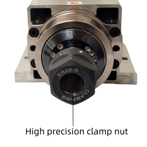 Máy khắc <span class=keywords><strong>CNC</strong></span> hình vuông làm mát bằng không khí LZ2.2kw, tốc độ cao/thấp, trục chính khoan/phay 2.2kw, tình trạng mới, động cơ trục chính có bạc đạn - Product Image 4