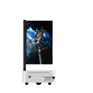 Robot publicitaire interactif Advor 55 pouces OLED pour la promotion en usine et en exposition - Product Image 4