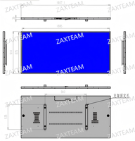 Gerilmiş Bar Ekranlı 88.2 inç LCD Banner Dijital Tabela, Süpermarket Rafları ve Alışveriş Merkezi için
