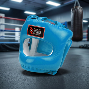 Protector de Cabeza para Boxeo POWER PUNCH PP-1078 - Protector de Nariz y Barbilla de Cuero Premium para Adultos, Personalizable, de Alta Calidad, Transpirable y Cómodo - Product Image 3