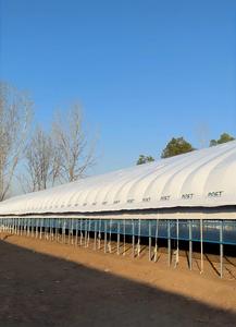 Invernadero Agrícola de Doble Capa y Gran Tamaño para Zonas Rurales, con Techo Inflable y Ventilación Superior, Material PE Tipo Diente de Sierra, Suministrado desde China - Product Image 2