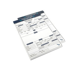 맞춤형 원스톱 서비스 프라이빗 고급 비행기 파일럿의 로그북 쉬운 찢기선 OEM 서비스 - Product Image 4