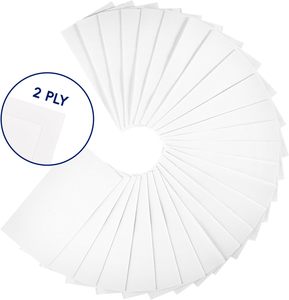 Prix <span class=keywords><strong>pas</strong></span> <span class=keywords><strong>cher</strong></span> Lot de 400 serviettes <span class=keywords><strong>en</strong></span> <span class=keywords><strong>papier</strong></span> jetables blanches à 2 plis essuie-mains serviettes de salle de bain douces pour les invités pour le mariage d'Halloween - Product Image 4