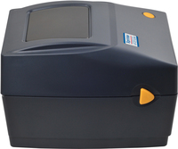 Xprinter Interface USB XP-DT426B imprimante d'étiquettes de codes à barres 110mm grande taille stock de conception noire de luxe disponible
