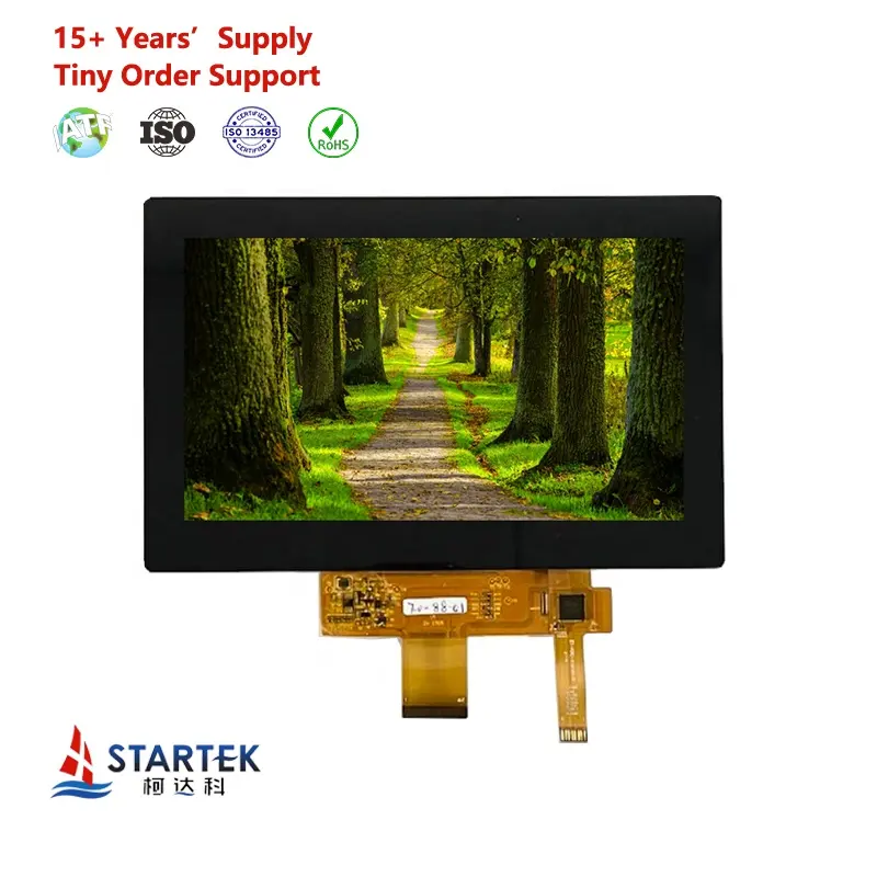 Interfaccia RGB da 7 pollici 800*480 16/18/24 Bit EK9713/EK7330 modulo display LCD TFT da 7 pollici