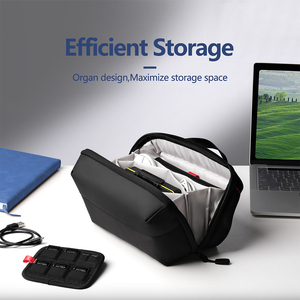 Borsa Organizer Premium per Accessori Tecnologici, Kit da Viaggio a Doppio Strato per Cavi, Caricatori e Gadget - Product Image 2