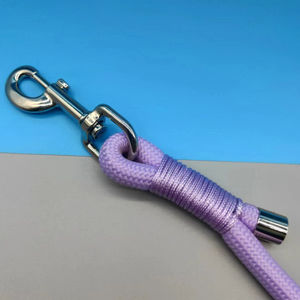 Heavy Duty <b>Dog</b> <b>Training</b> Leash New PVC Handle Fashionable Nylon Rope Ribbon Decoration Pet <b>Leads</b> <b>for</b> Medium Large <b>Dogs</b> - Product Image 4