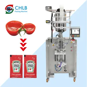 Fournisseurs et fabricants de machine automatique d'emballage de liquide de sachet d'huile de ketchup de sauce