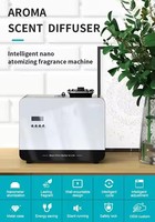 Nébuliseur électrique pour hall d'hôtel Diffuseur d'huiles essentielles Ventilateur mural CVC Purificateur d'air Machine à parfum métallique pour usage domestique