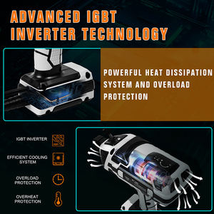 110V portatile IGBT bastone saldatore a bastone nuova condizione Mini 120A palmare saldatore ad arco 1.6-3.2mm unità pavimento in acciaio per uso domestico - Product Image 4