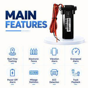 GT02 IP67 Wasserdichter 4G Multi-Band GPS+Beidou Kabelgebundener Tracker, ACC-<span class=keywords><strong>Alarm</strong></span> Echtzeit-Ortungsgerät für Auto Motorrad Flottenmanagement - Product Image 2