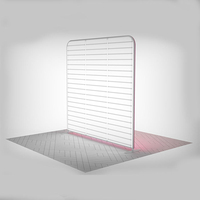 Boîte à lumière LED sans cadre en tissu avec impression personnalisée pour stand d'exposition, publicité événementielle et bannière de fond