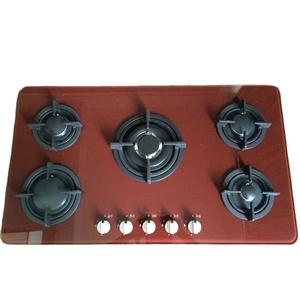 Placa de gas de vidrio templado de 5 quemadores - Product Image 3