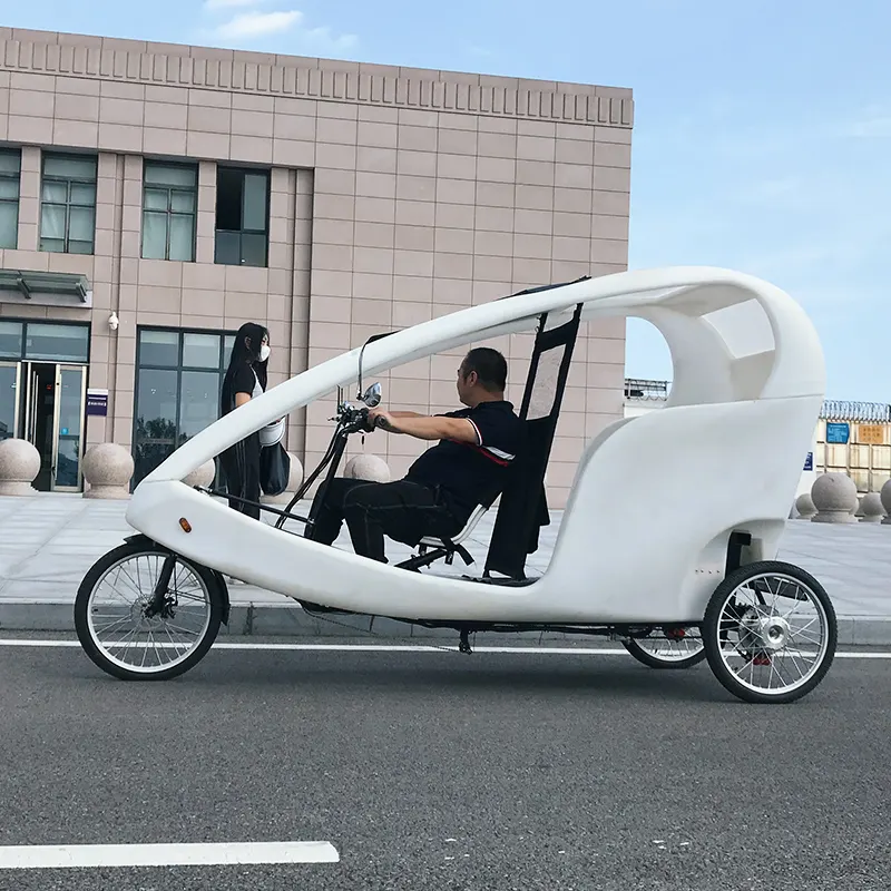 無料関税契約外自転車三輪乗客電動人力車三輪車