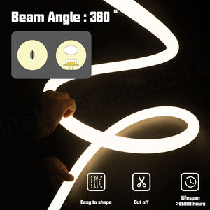 Tube LED néon flexible à 360 degrés, 24V DC, 16mm/25mm, étanche IP67, adressable, Tiras LED Neon Flex - Product Image 4