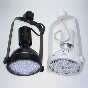 LEDEAST HTF38 E27 Base <span class=keywords><strong>Bulb</strong></span> <span class=keywords><strong>Socket</strong></span> 220V Track Light Fixture PAR38 Portalámparas Foco Lámpara Carcasa para uso doméstico y comercial - Product Image 4