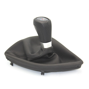 BMW Car Shift Knob Leather Dust Cover <b>Kit</b> Black Ergonomic Gear Stick Accessory for E81 E82 <b>Models</b> - Product Image 1