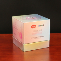 Apparence délicate Parfum de luxe personnalisé Boîte cadeau en papier pour soins de la peau Emballage en carton