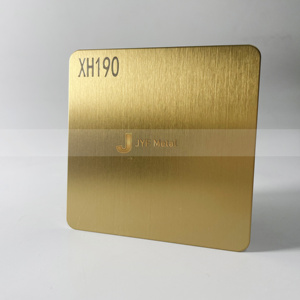 แผ่นเหล็กสแตนเลส M37 201 304 PVD สีทองขัดเงาเบอร์ 4 สำหรับตกแต่งผนังและฝ้าเพดาน พร้อมบริการตัด พับ เชื่อมตามมาตรฐาน JIS - Product Image 3