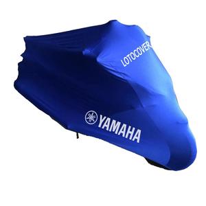Housse de protection complète pour <span class=keywords><strong>moto</strong></span> d'intérieur avec logo personnalisé, respirante et extensible, avec protection contre la poussière - Product Image 1