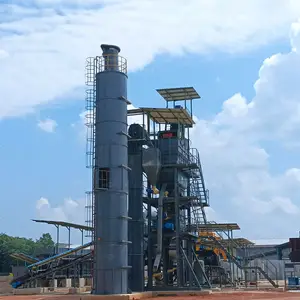 Henan Stationary Hot Mix Asphalt Plant 80t/h 100t/h Asphalt Batching Station