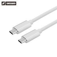 Desain Baru Cangkang Logam Aluminium Kabel USB Tipe C Kabel Pengisian Daya Data USB Tipe-c