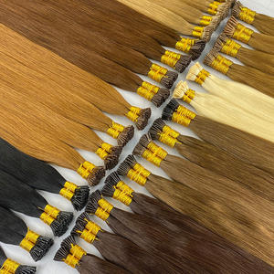 ผมดิบเคราตินต่อผมสำหรับต่อผมมนุษย์แบบธรรมชาติ - Product Image 1