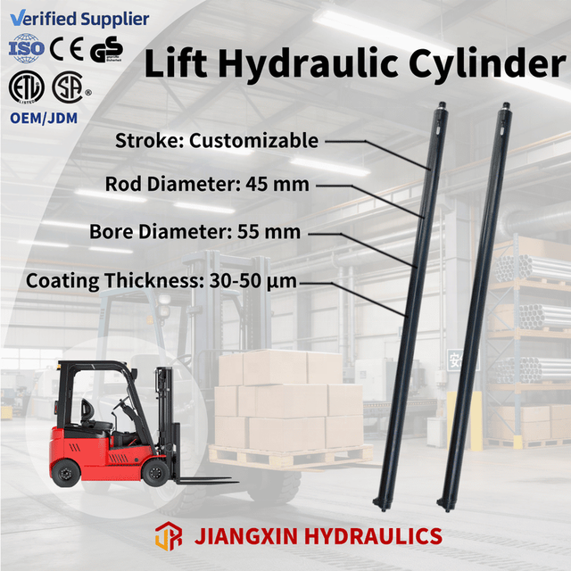Custom Single Acting High Rigidity ISO9001 Certified Hydraulic Cylinder Piston Rod Rear Hatch Lifting Cylinder