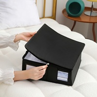 Organisateur de draps pliable en gros pour taies d'oreiller, couvertures et housses de couette