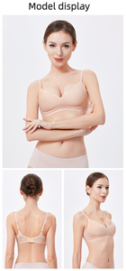 <span class=keywords><strong>Soutien</strong></span>-<span class=keywords><strong>gorge</strong></span> sans fil en dentelle sans couture pour femme, avec maintien latéral doux, anti-affaissement et effet push-up, confort optimal - Product Image 6