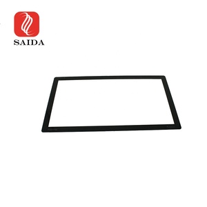 12.8 pouces HD 0.7mm <span class=keywords><strong>verre</strong></span> de couverture avant d'affichage en <span class=keywords><strong>verre</strong></span> ultra mince avec <span class=keywords><strong>lunette</strong></span> noire pour PC tout-en-un - Product Image 2