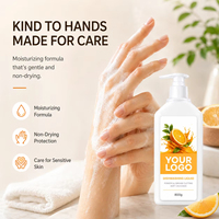 Liquide vaisselle parfumé aux agrumes, marque privée, écologique, détergent pour la cuisine, élimination des taches tenaces, nettoyant personnalisé OEM