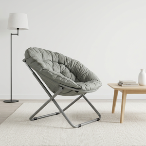 Sofá Plegable de Alta Calidad para Exteriores, Sillón Tipo Puff de Felpa Suave al Tacto, Silla Luna, Silla Relajante para Uso en Parques - Product Image 4