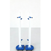 Équipement d'athlétisme professionnel, base mobile à réglage de hauteur de précision, support de saut en hauteur pour entraînement et compétition