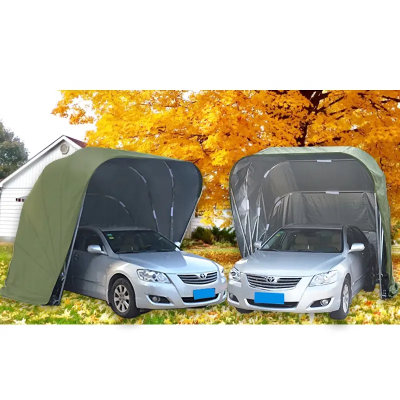 Meilleures ventes abri de voiture Portable en acier Garage Auto pliable voiture Garage couverture de voiture tente Garages auvents