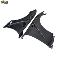 2024 pour Ford Mustang Dark Horse S650, ailes en fibre de carbone, style GTD, ailes avant larges, kits de carrosserie de remplacement