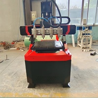 Máquina CNC de Hierro Fundido para Madera, CNC 6040 6060 6090, Router CNC Pequeño con ATC, Máquina CNC para Moldes de Metal, para Grabar Madera y Acrílico