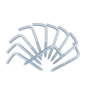 Chinese Manufacturer Customized Stainless Steel SS316 SS304 Nickel Black Oxide Metric L Shape <strong>Hook</strong> <strong>Screw</strong> High Quality - Product Image 4
