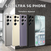 Smartphone S26 Ultra 16 Go 1 To, Écran 7,3 Pouces, Stylet Intégré, 108 MP, LTE CDMA 5G Cellulaire, Double SIM, Android 15, Téléphone Deca-Core