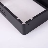 Cadre d'affichage en alliage d'aluminium personnalisable, boîtier de caisson lumineux publicitaire avec usinage CNC et surface anodisée