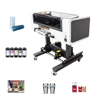 Imprimante Dtf UV multicolore Imprimante de logo A3 Xp600 30cm Mini imprimante à plat UV