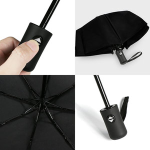 Parapluies étanches ouvertes automatiques promotionnelles Couleurs personnalisées <span class=keywords><strong>Parapluie</strong></span> pliable coupe-<span class=keywords><strong>vent</strong></span> Voyage Trois Parapluies pliantes Avec Logo - Product Image 4