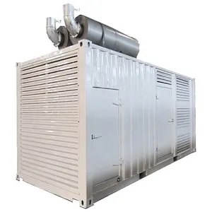 Shx 1000kw 1250kva sao lưu Máy phát điện diesel hiệu quả điện áp cao công nghiệp 1 megawatts 1mW container loại máy phát điện