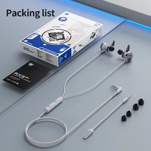 PLEXTONE RX3 Pro Space Version In-ear Wired Earphone,<b>Gaming</b> Earphones with Long Microphone RGB <b>Light</b> <b>Gaming</b> Headphone Pro Phone - Product Image 5