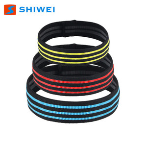 Banda de resistencia para yoga Shiwei, a rayas, antideslizante, de resistencia media, para fitness y moldeamiento corporal - Product Image 4