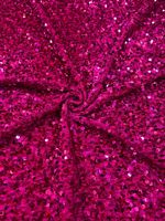 5mm Paillettes Coloré Velours Base Sequin Tissu 100% Polyester Velours Sequin Tissu pour Vêtements