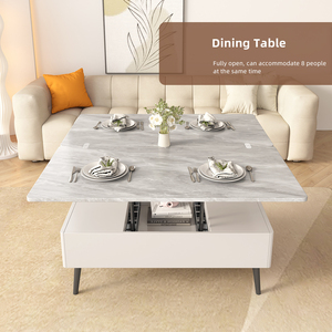 Simple New Design Wooden Study Desk Office Desk Computer Desk Household Lifting <strong>Coffee</strong> <strong>Table</strong> <strong>Expandable</strong> Dining <strong>Table</strong> - Product Image 4