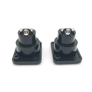 <span class=keywords><strong>3</strong></span>针母插孔面板安装机箱XLR音频插孔插座连接器适配器 - Product Image 5